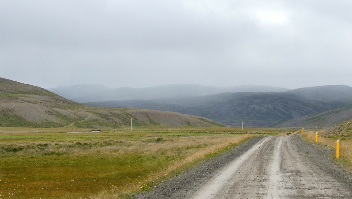 Heading into the hills