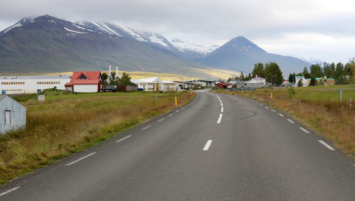 Coming into town