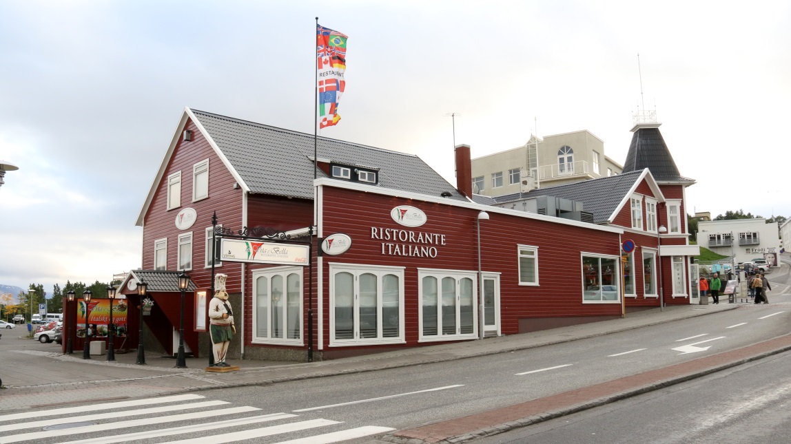 Italian restaurant downtown