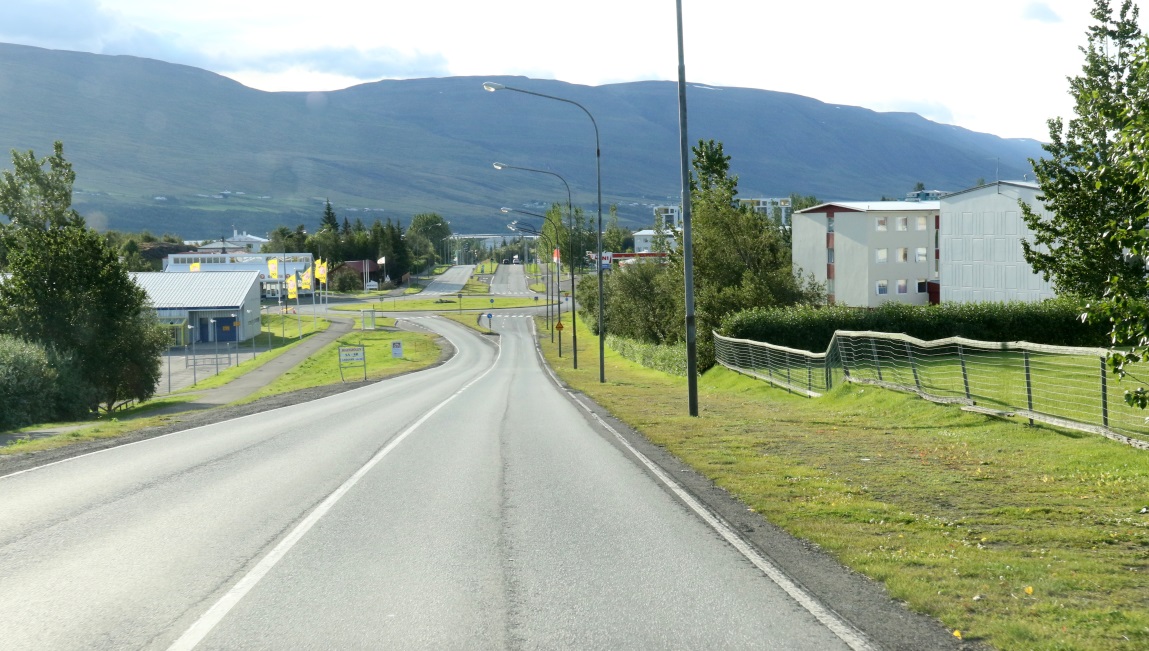 Coming into town