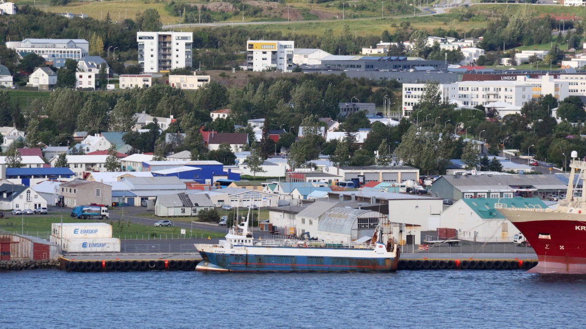 East pier area