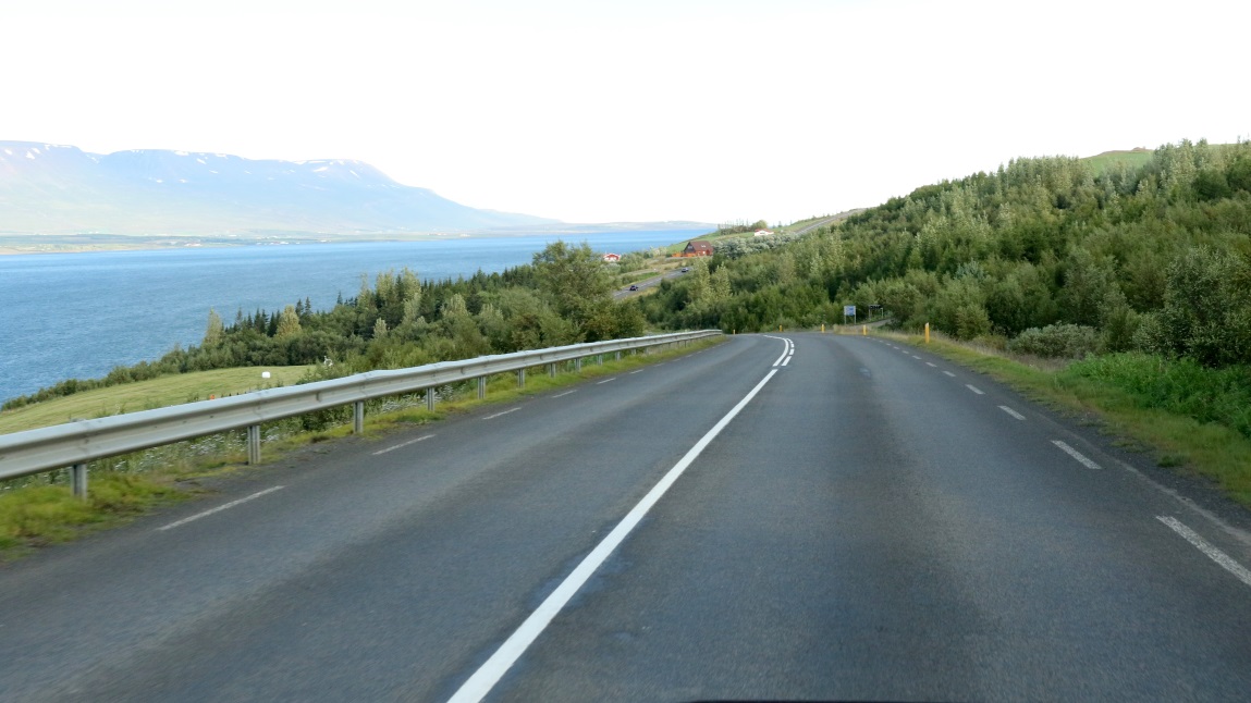 North on Route 1
