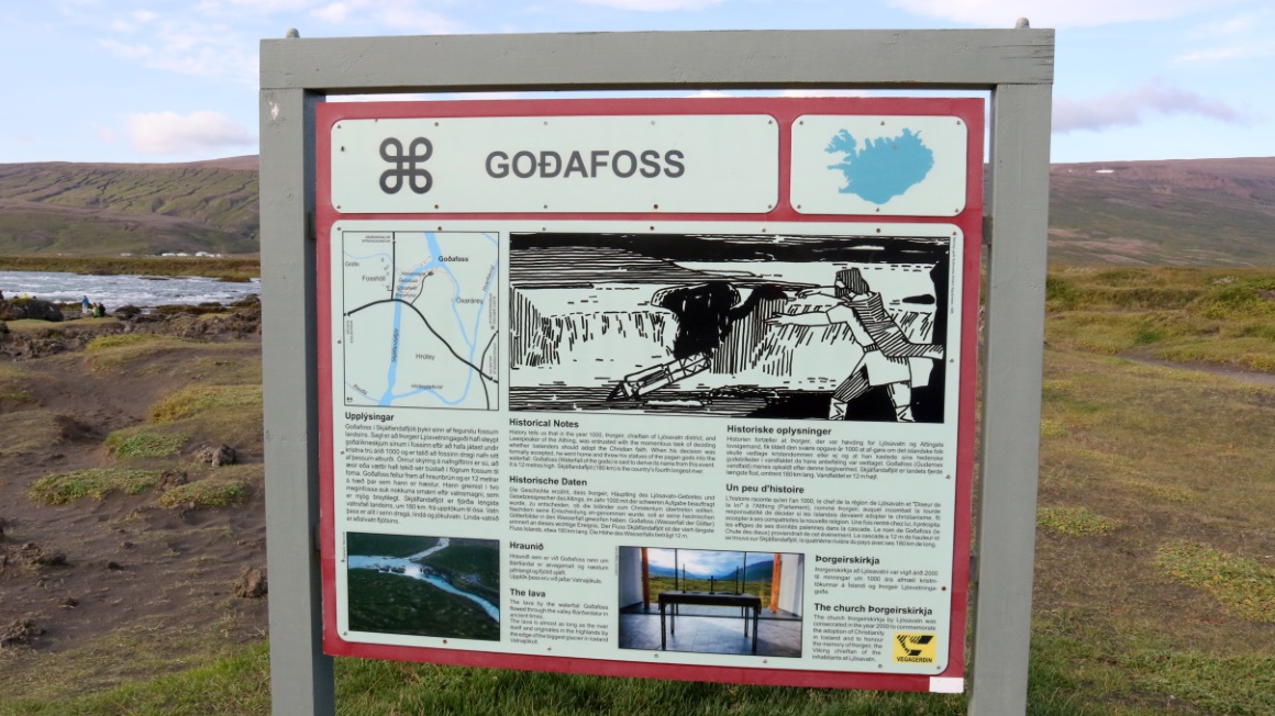 Goafoss waterfall