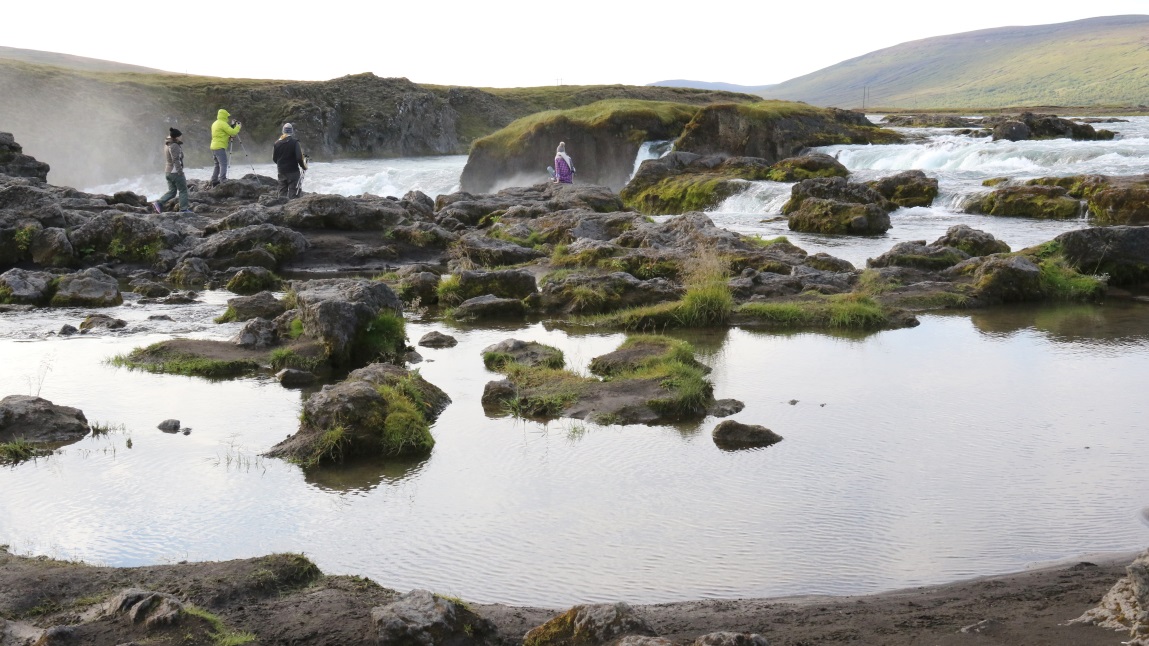 Slippery rocks