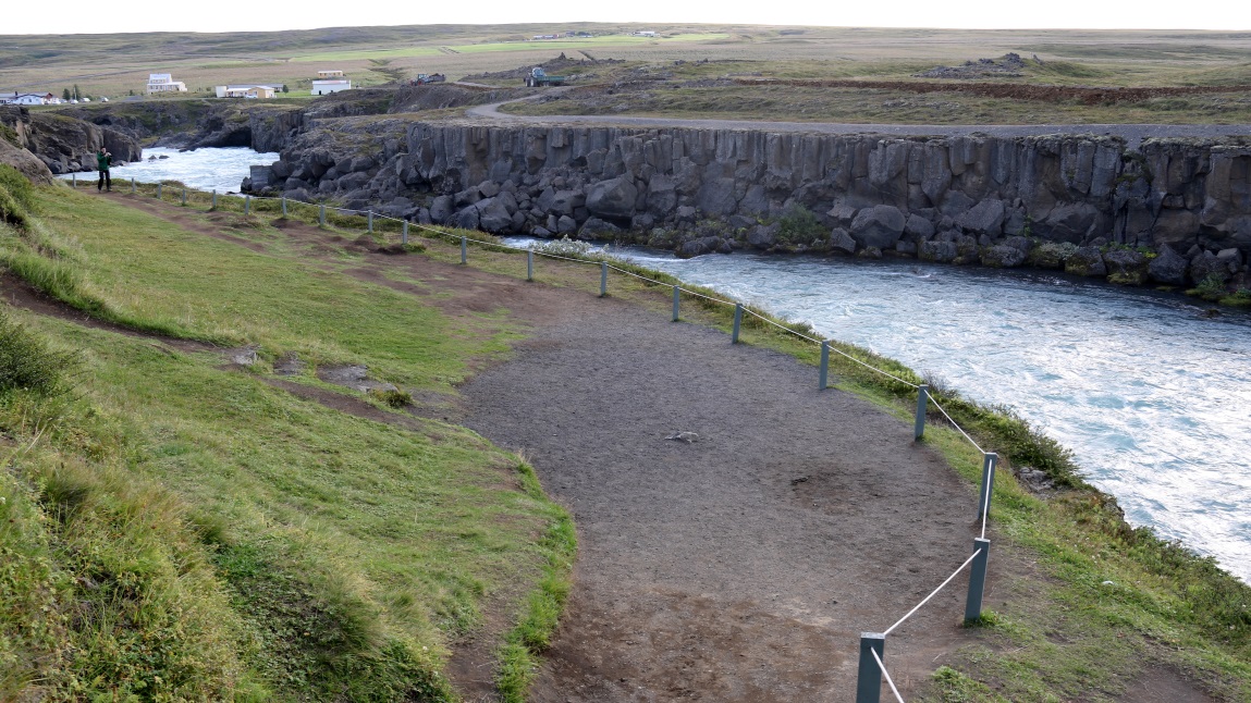 Looking downriver