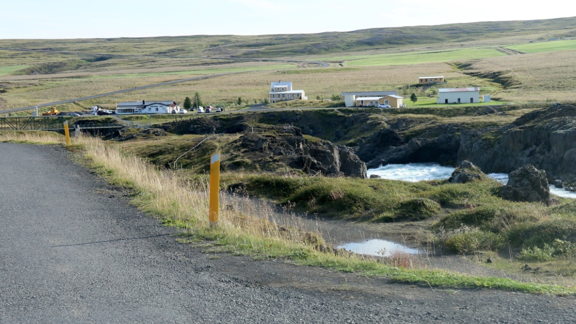 Goafoss waterfall