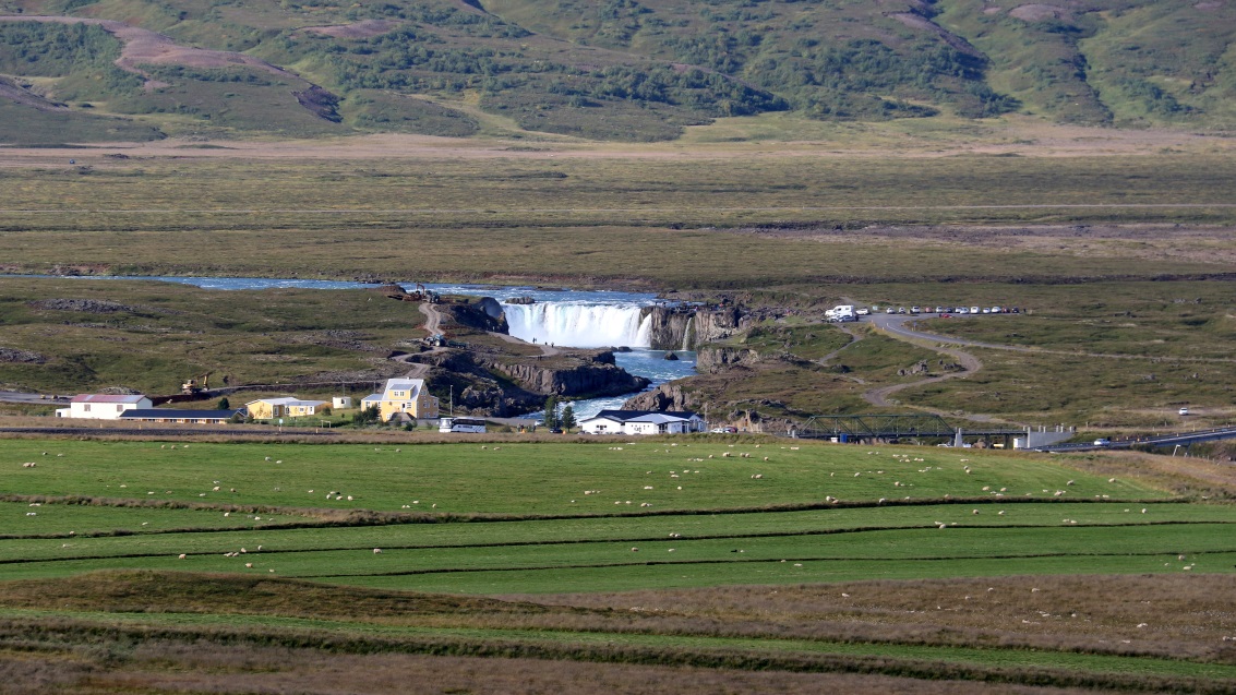 Goafoss waterfall