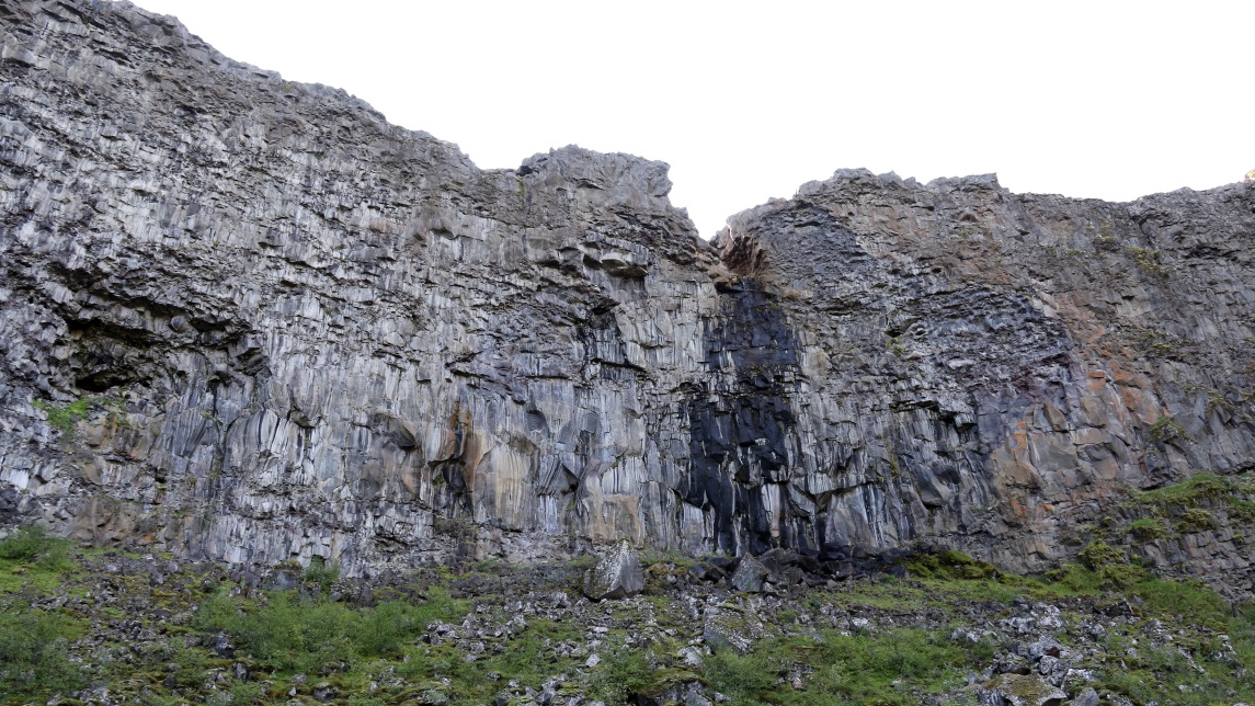Cliffs of sbyrgi