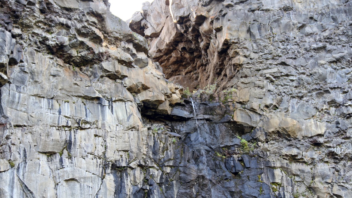 Tiny waterfall
