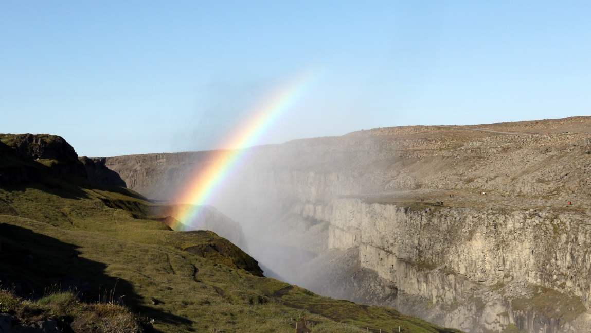 Bright rainbow