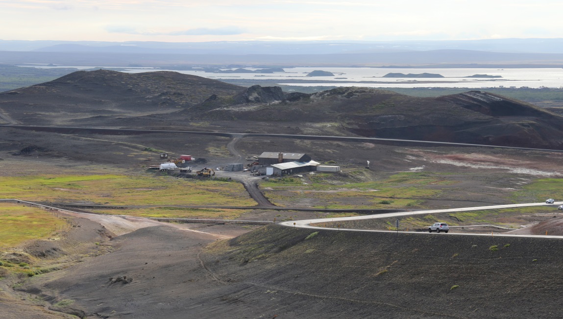 Hverfjall volcano
