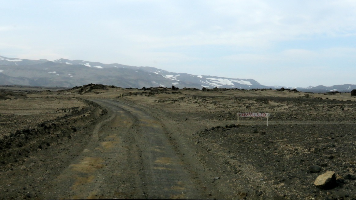 North side of the Askja caldera