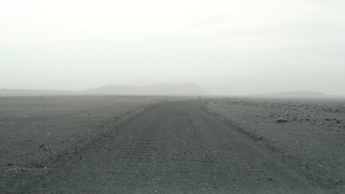 Sand in the air