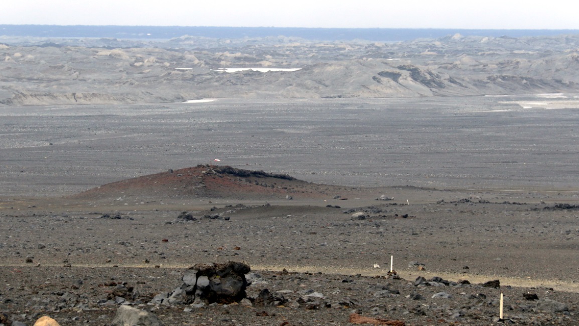 Hills in the distance