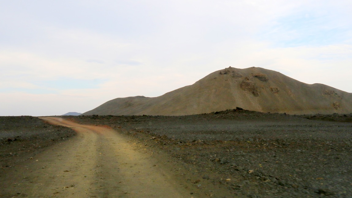Hills East of the road