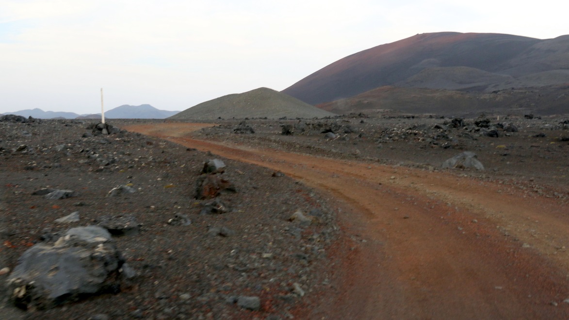 Beautiful red road