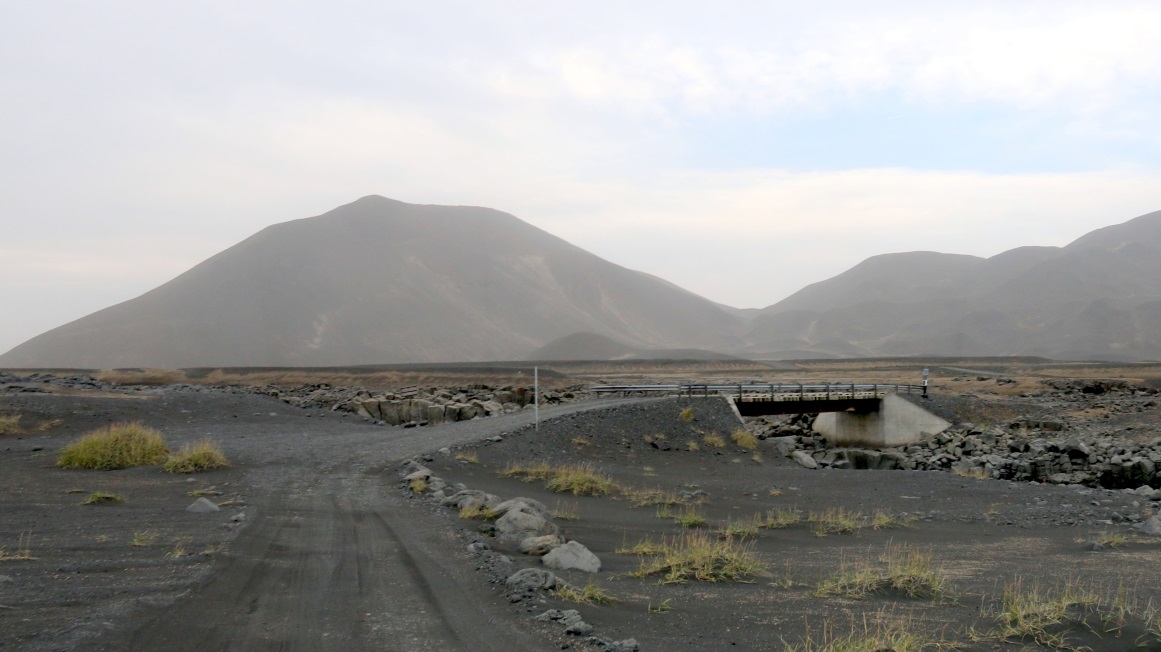 Approaching the bridge