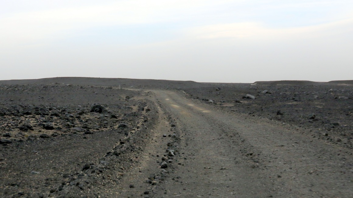 Sharp rocks