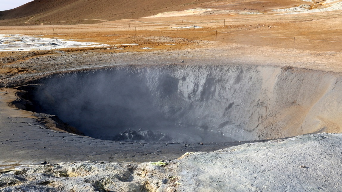 Boiling mud hole