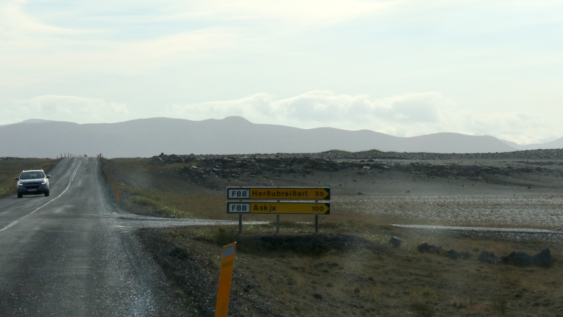 Turnoff to Route F88