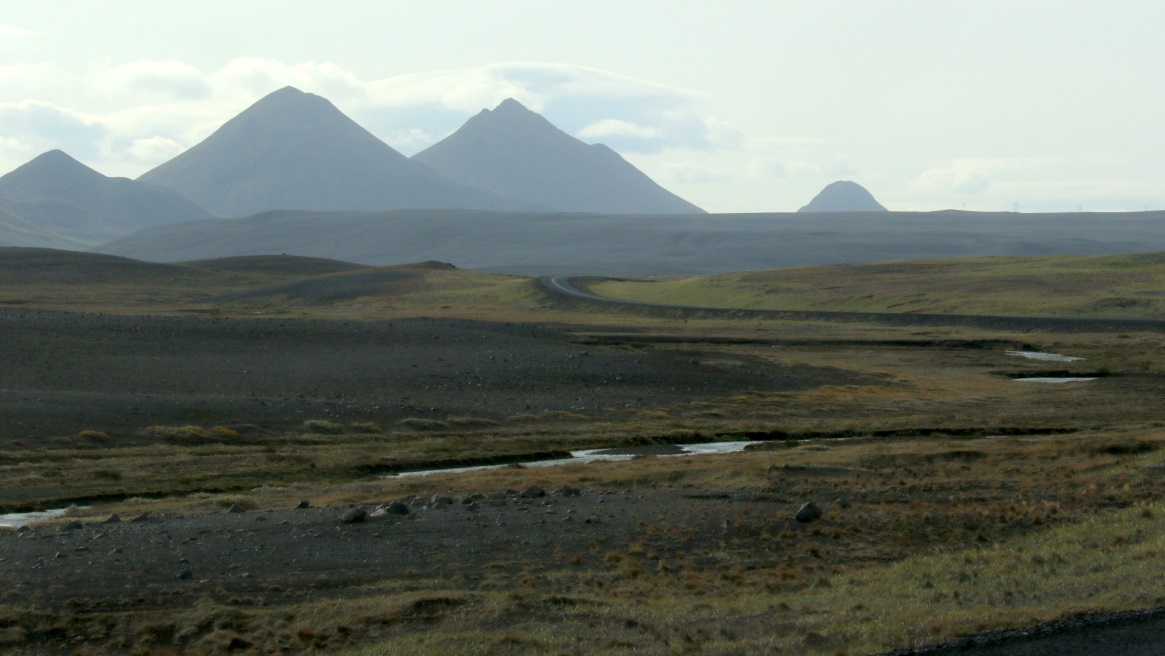 Row of mountains