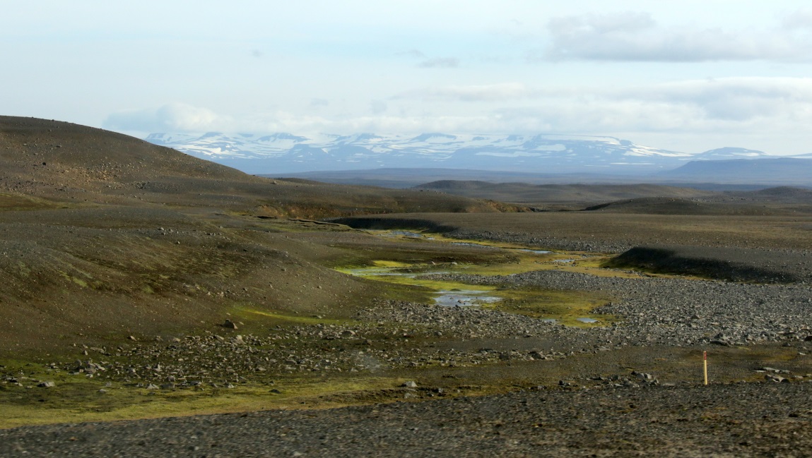 Heading into a valley