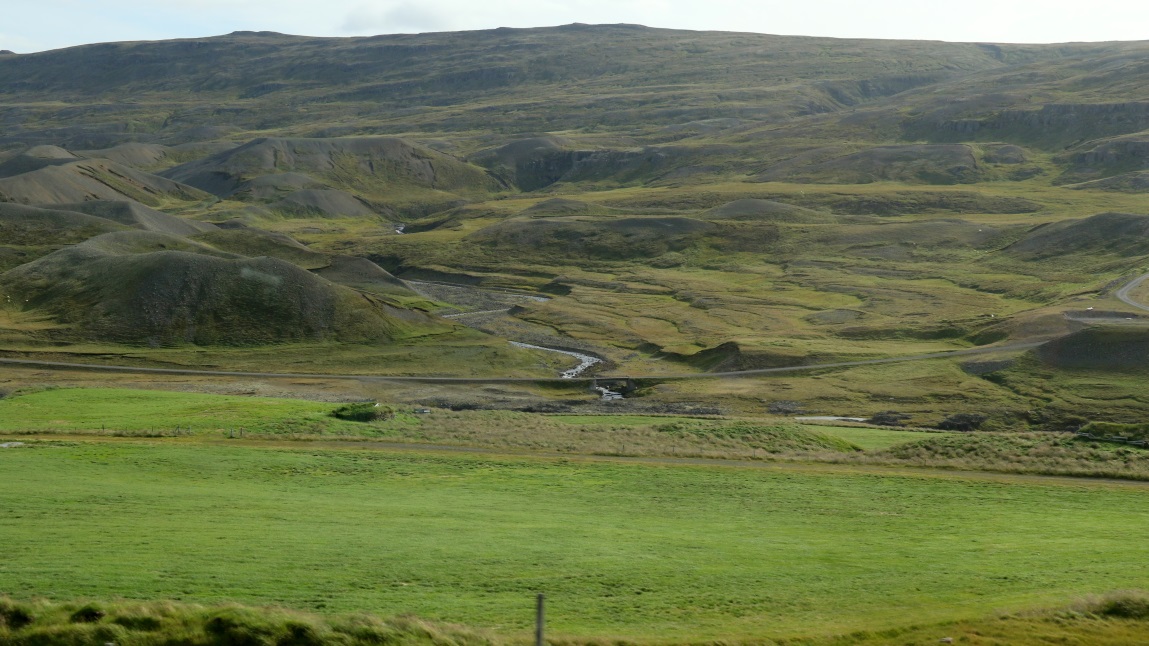 Road on the far side
