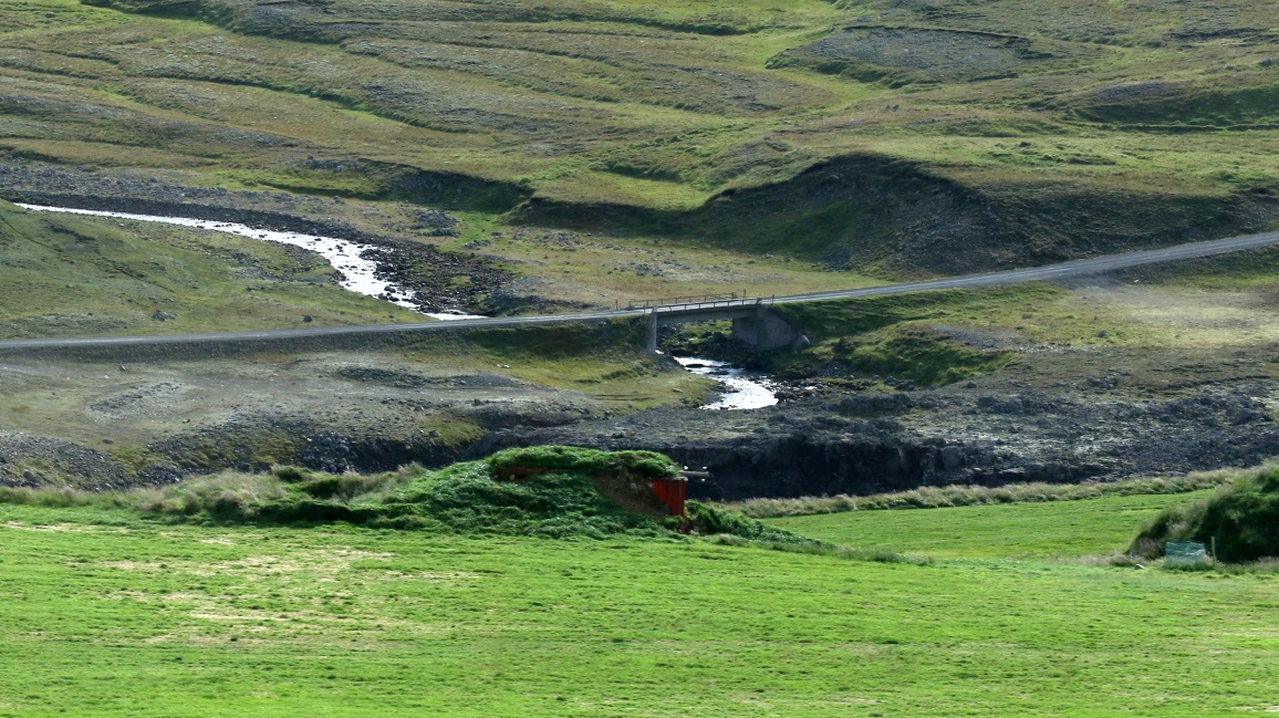Bridge over a stream