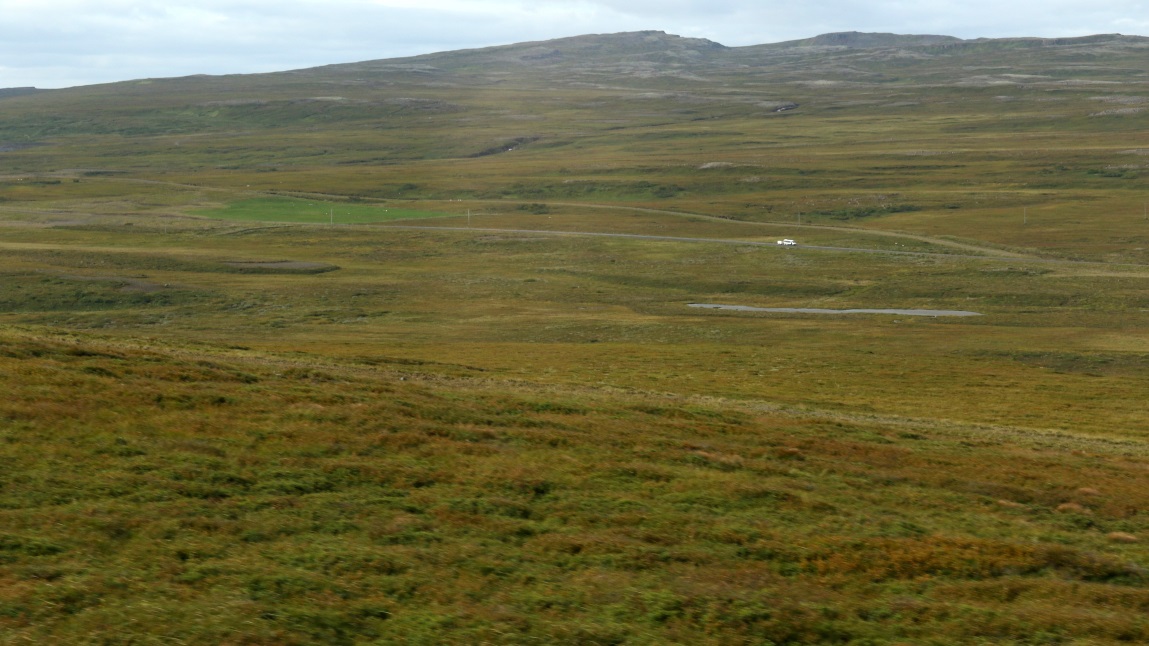 Looking East