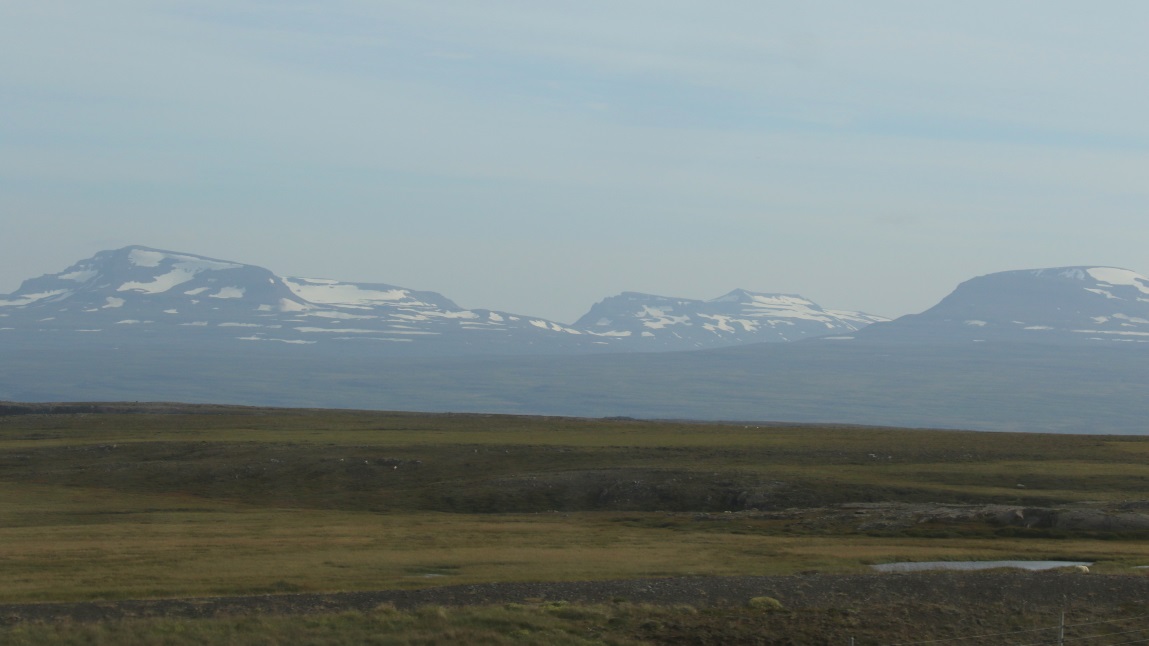 Mountains to the East