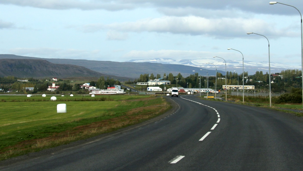 Near the airport