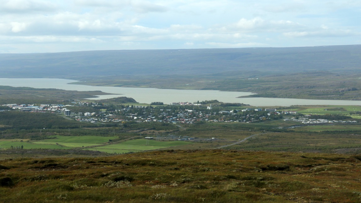 Egilsstair from above
