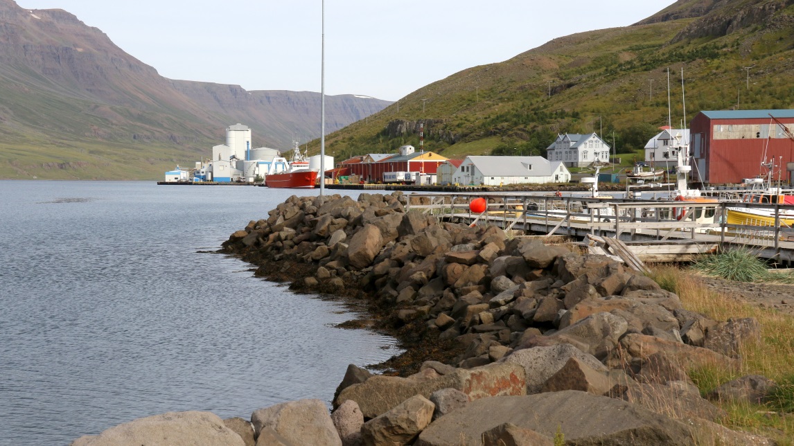 Causeway at the marina