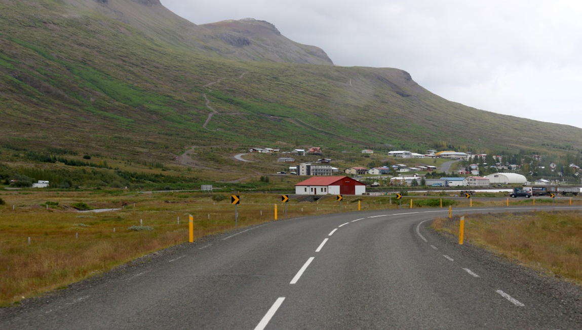 Turning right