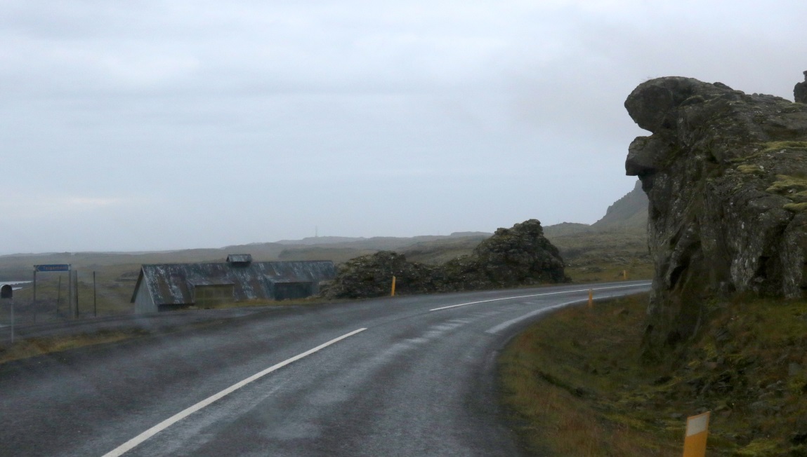 End of the peninsula