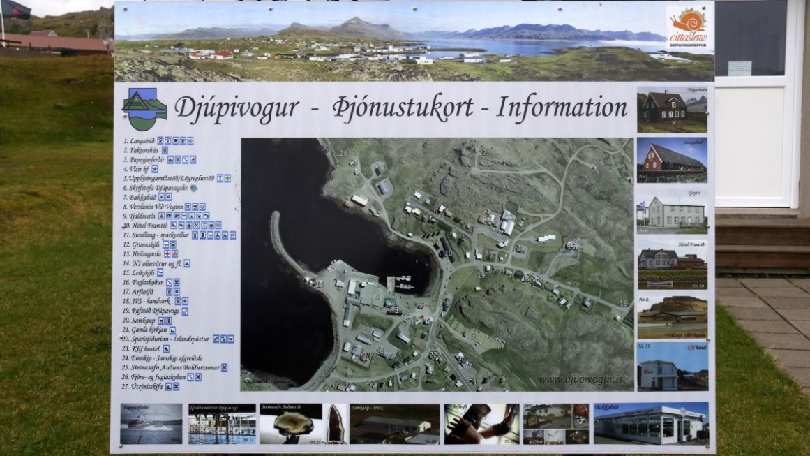 Map of the sights