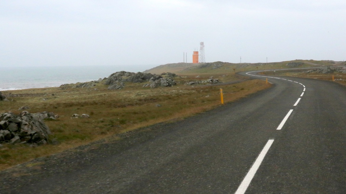Orange lighthouse