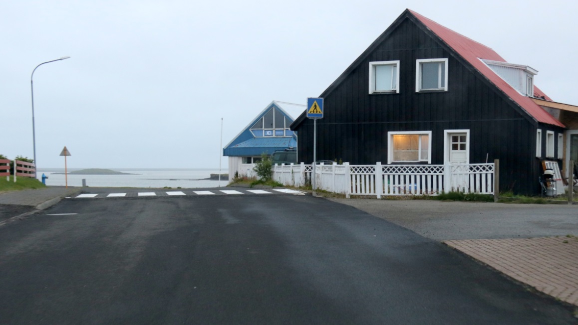 Near the shore