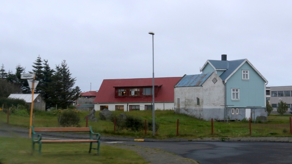 Corner of Kirkjubraut and Hagatn