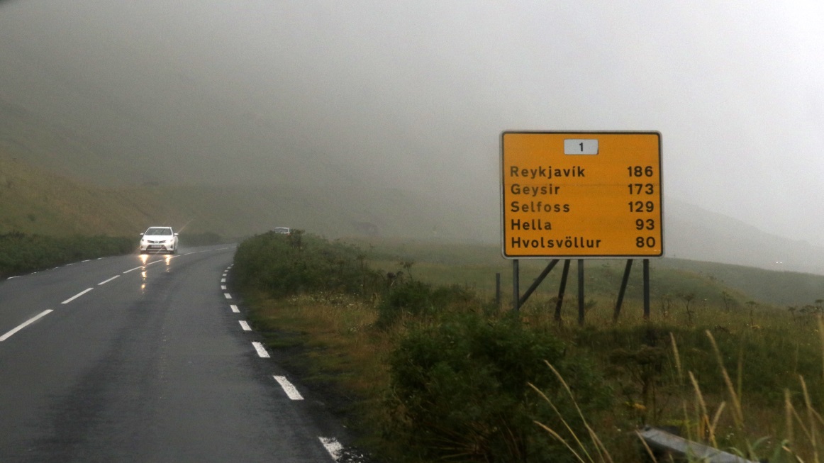 Leaving Vik