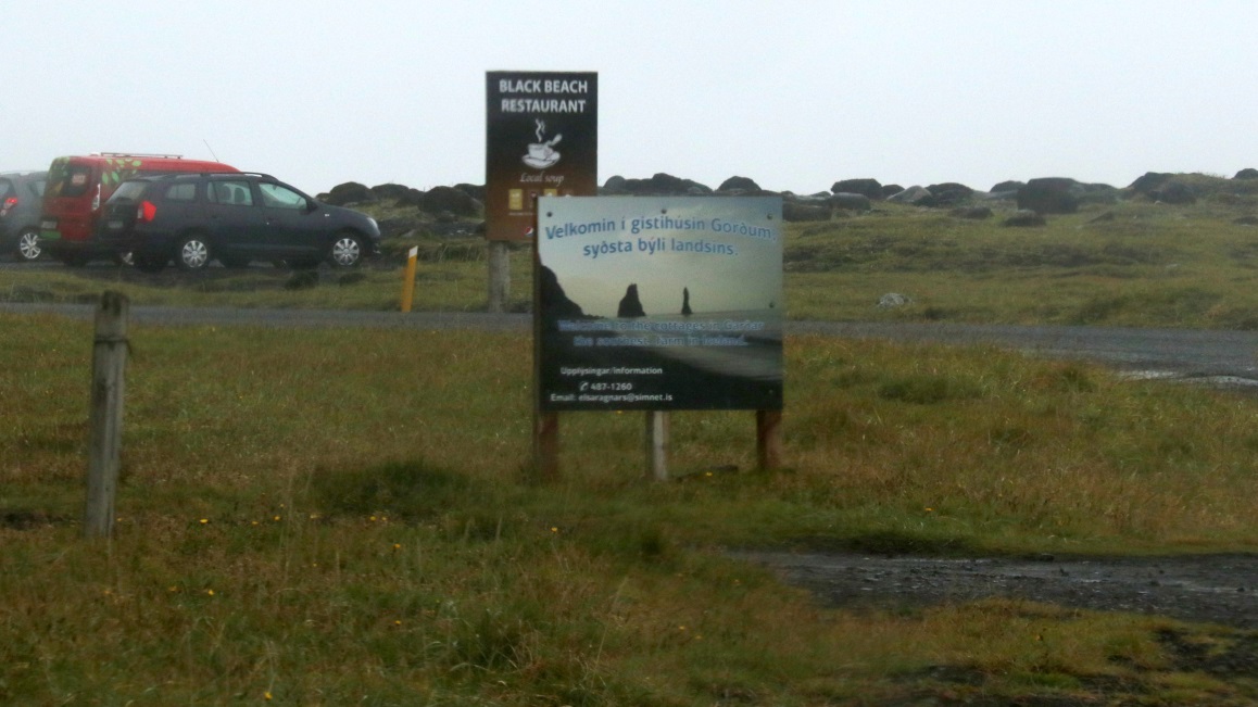 Parking area for Reynisfjara