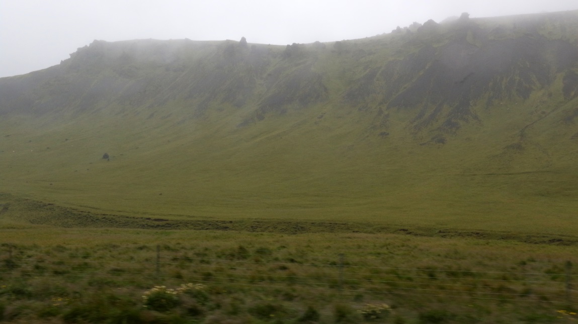 Covered with farmland