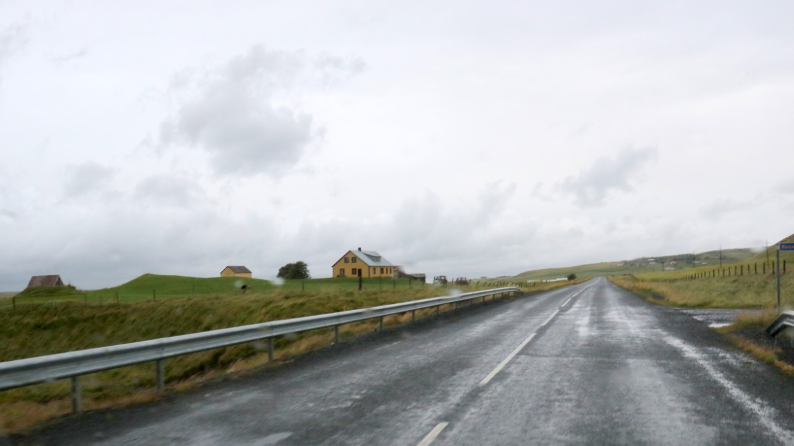 Turned right in Hvolsvllur
