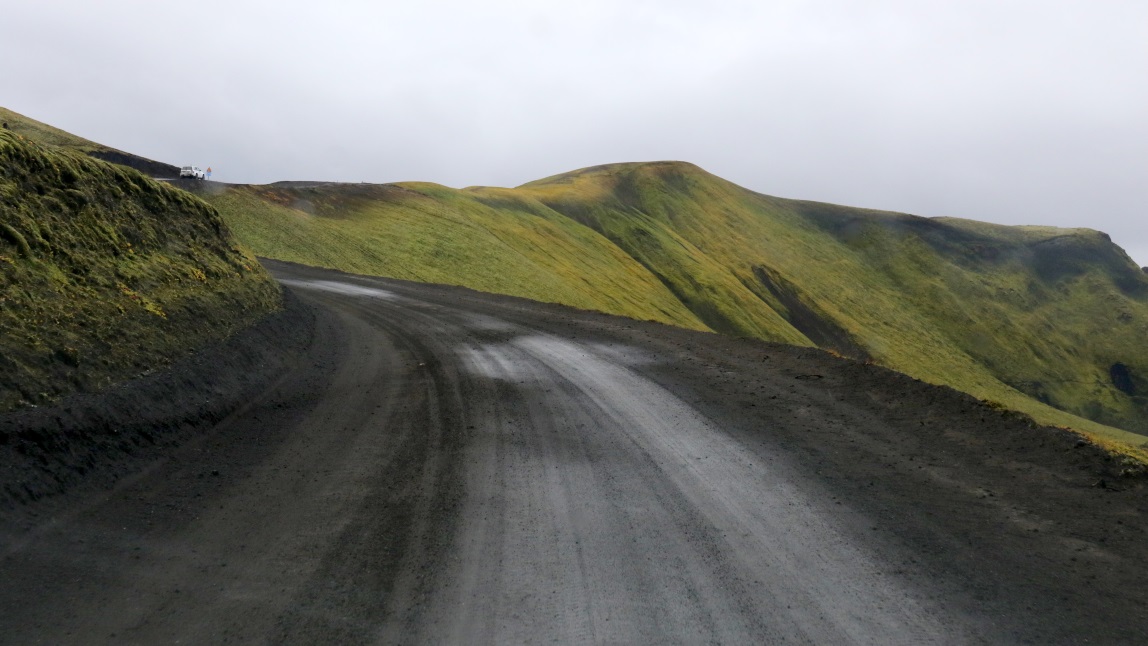 Route F208 climbs up