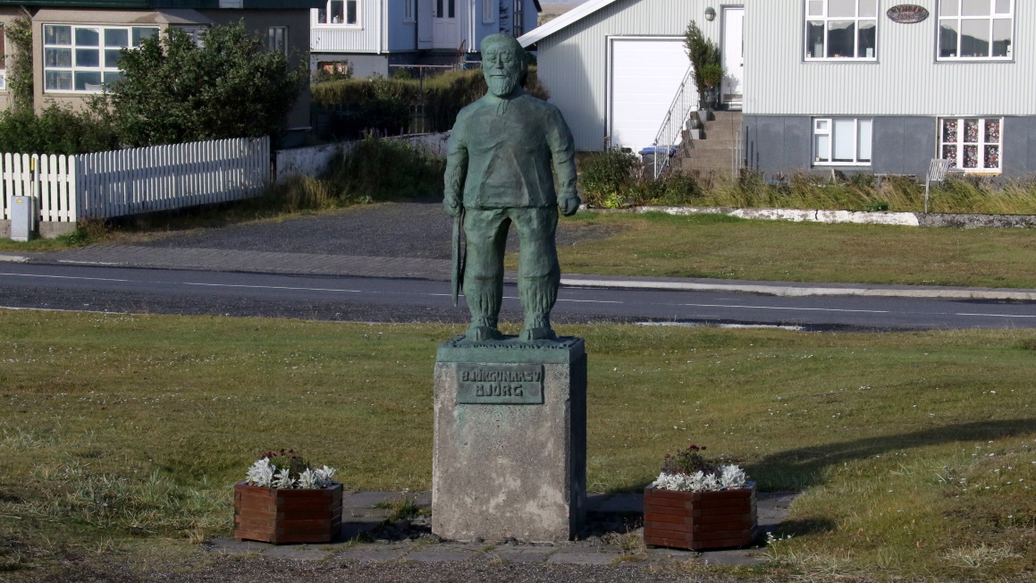 Statue of a local hero