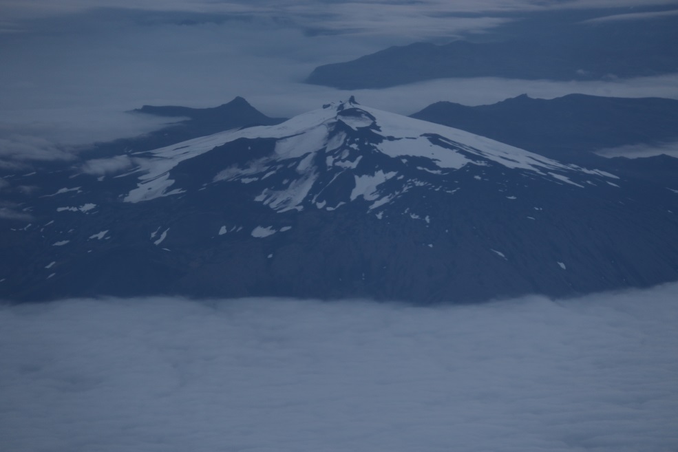 Upper parts of the Snfells Volcano