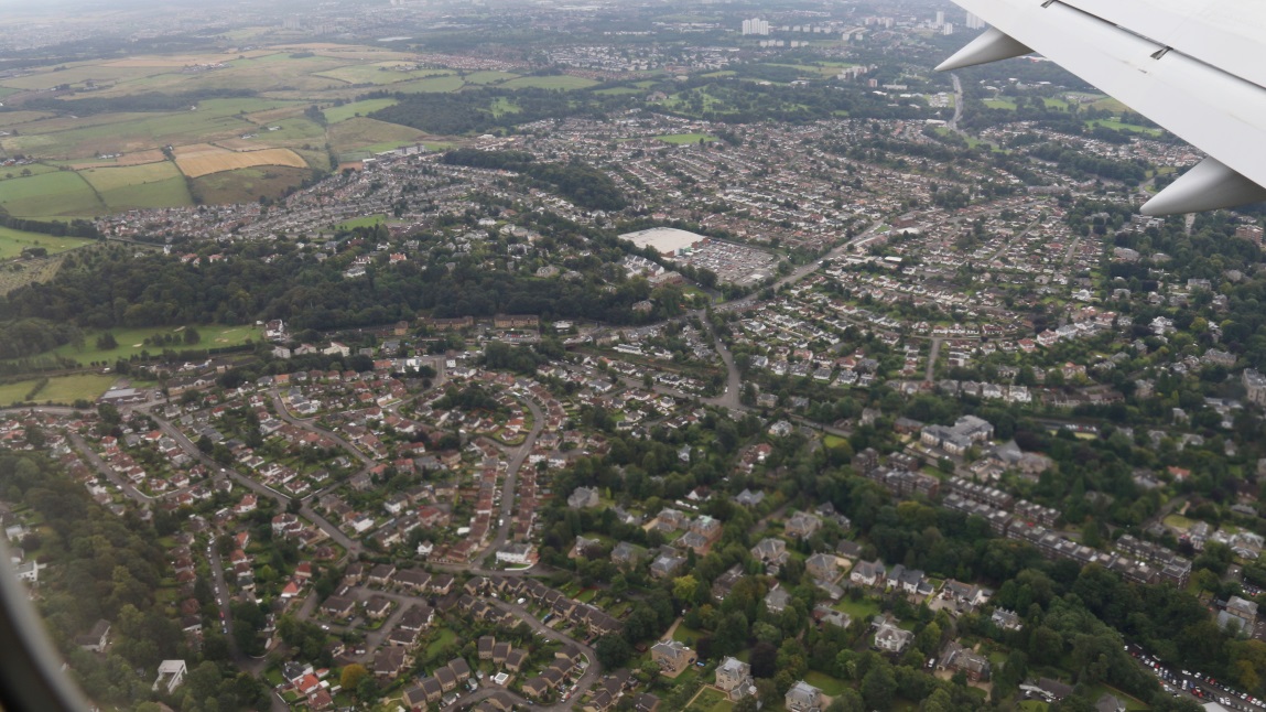 Approaching the city