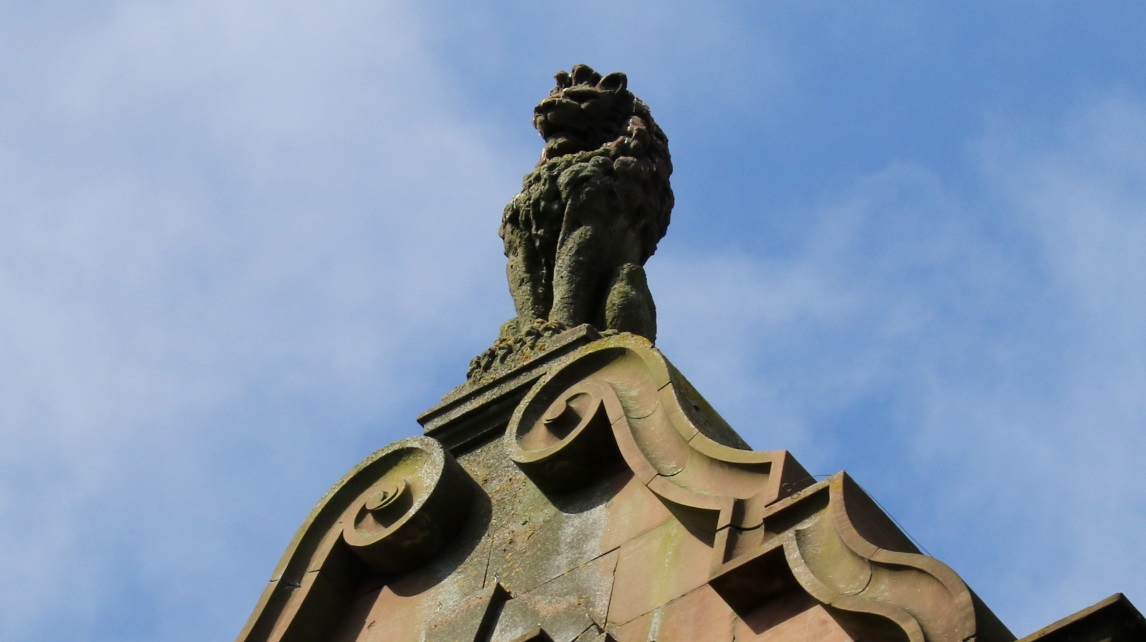 And a gargoyle on top of the Connal building