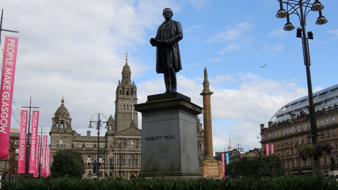 Statue of Sir Robert Peel