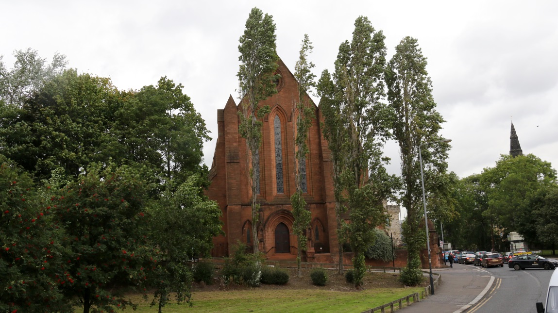 Another view of Barony Hall